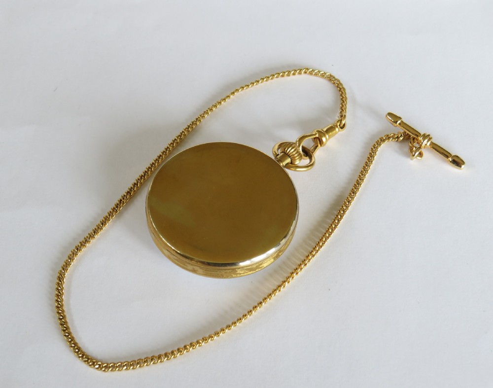 1960s Le Cheminant pocket watch and chain View III