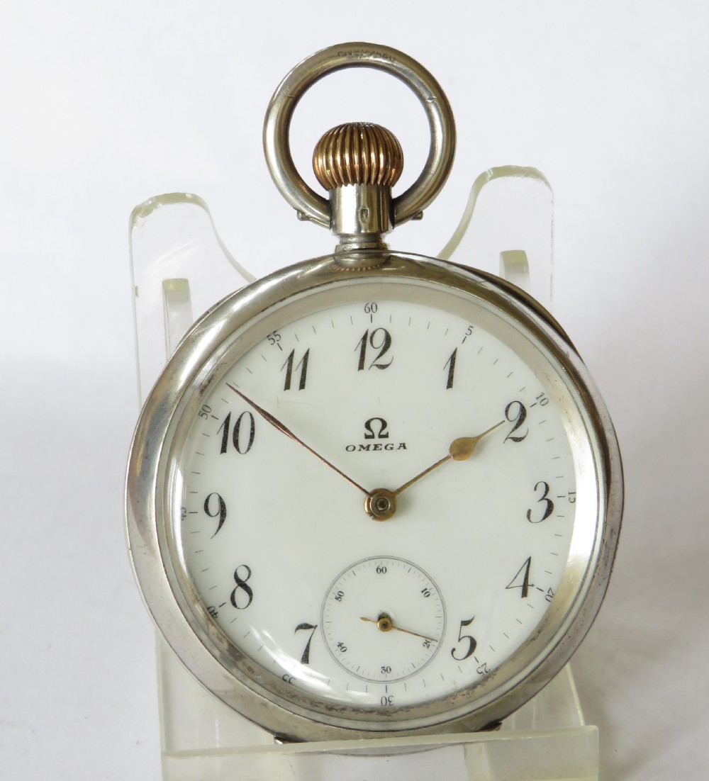 Antique Omega pocket watch View II