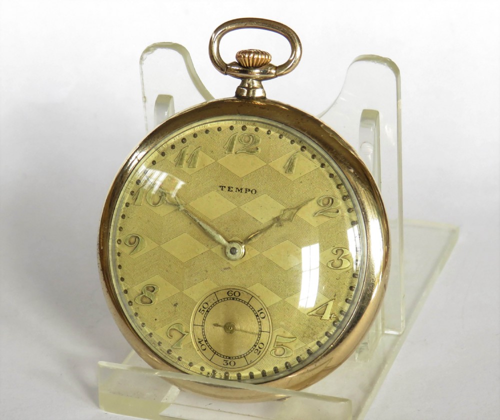 1930s Tempo pocket watch View II