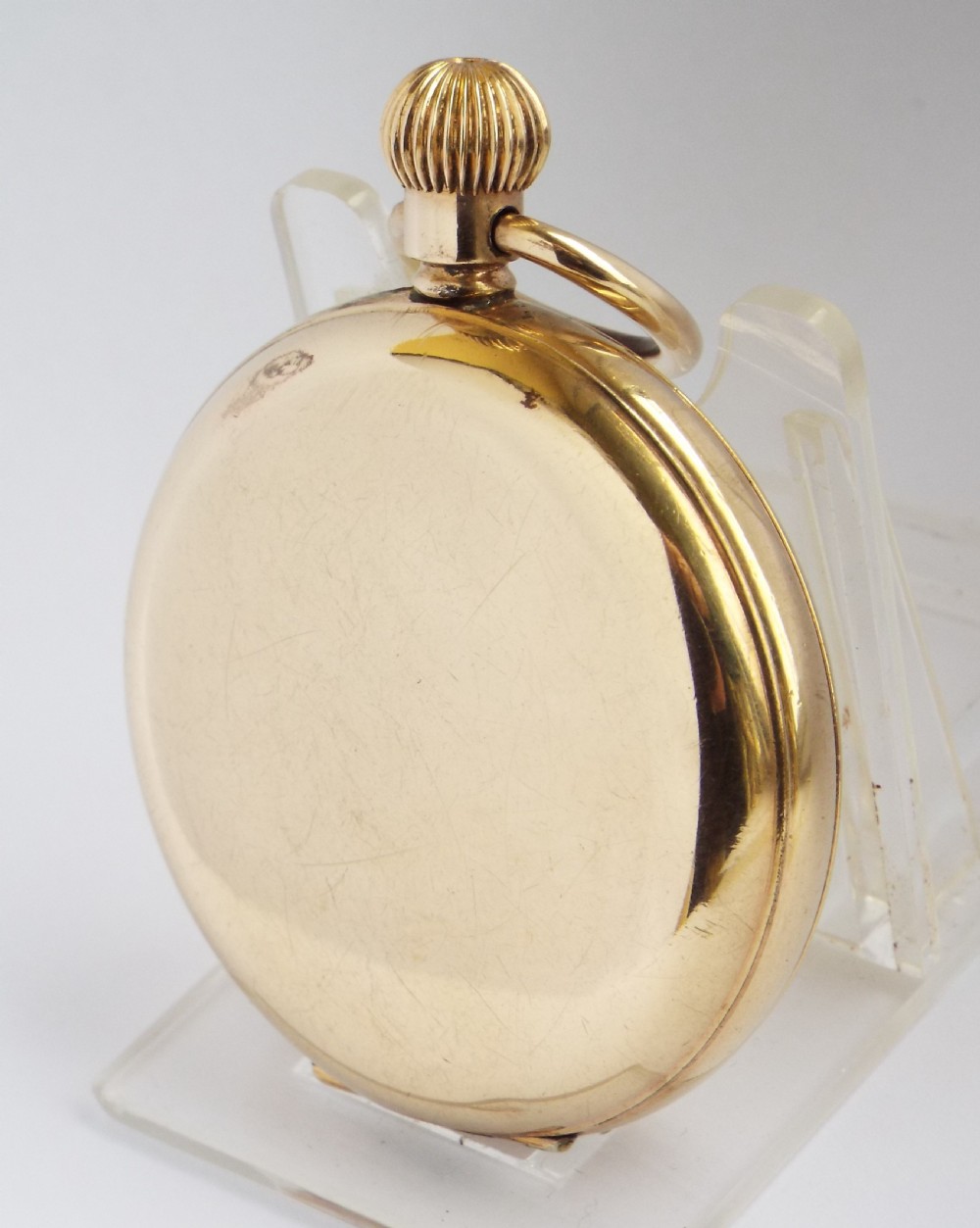 Antique Thomas Russell full hunter pocket watch. View III