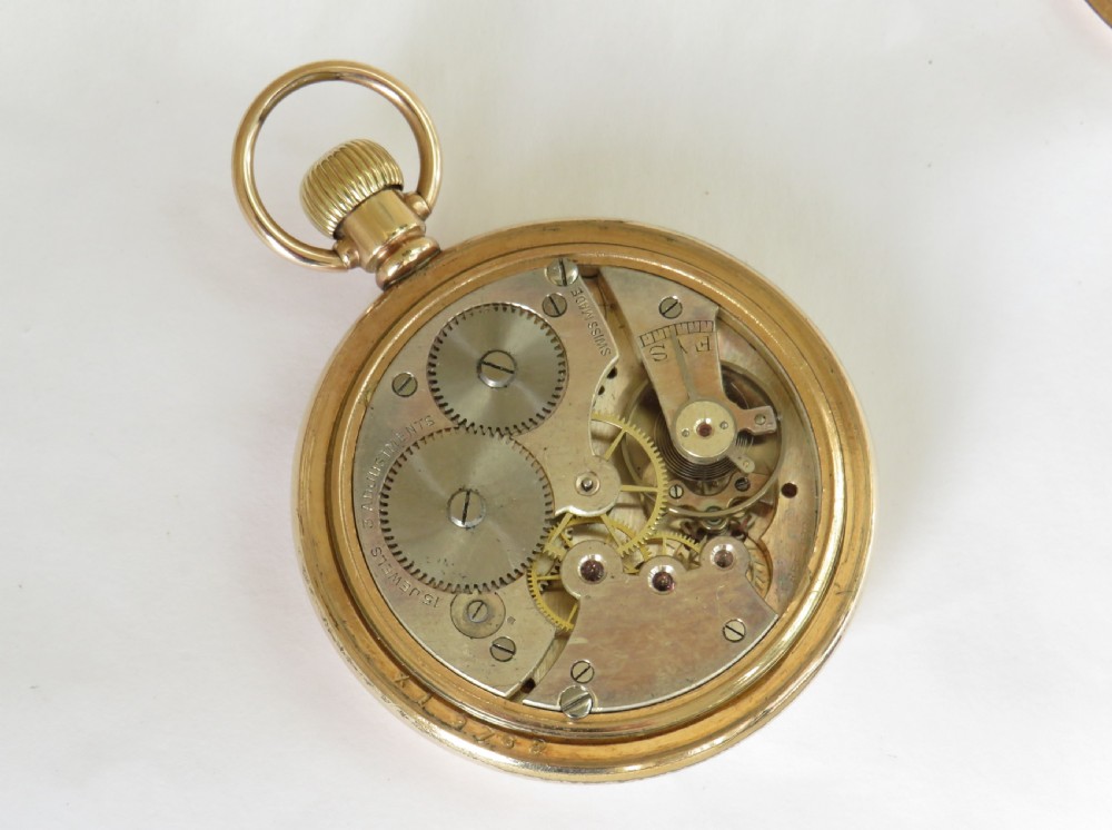 1930s Cyma pocket watch View II