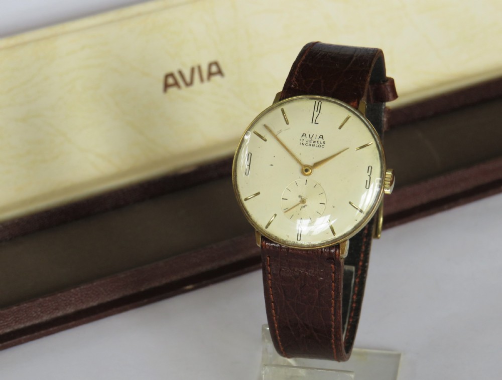 Gents 1960s Avia 10006 wrist watch