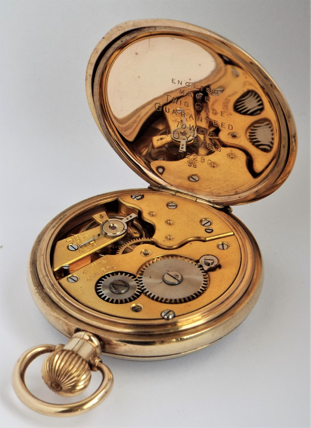 Antique 1920s Swiss pocket watch. View IV