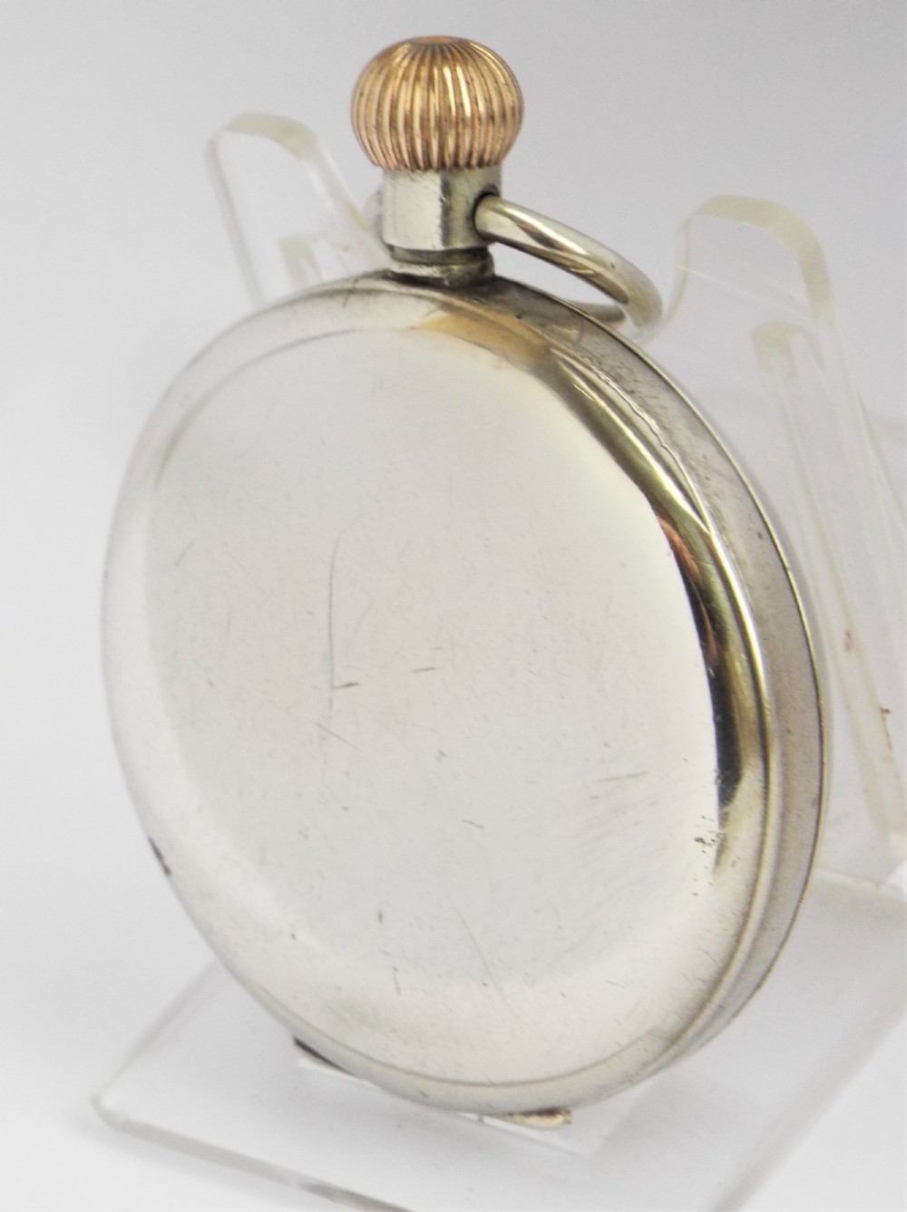 1920s Anglo Swiss Watch Co Railway Lever pocket watch. View II