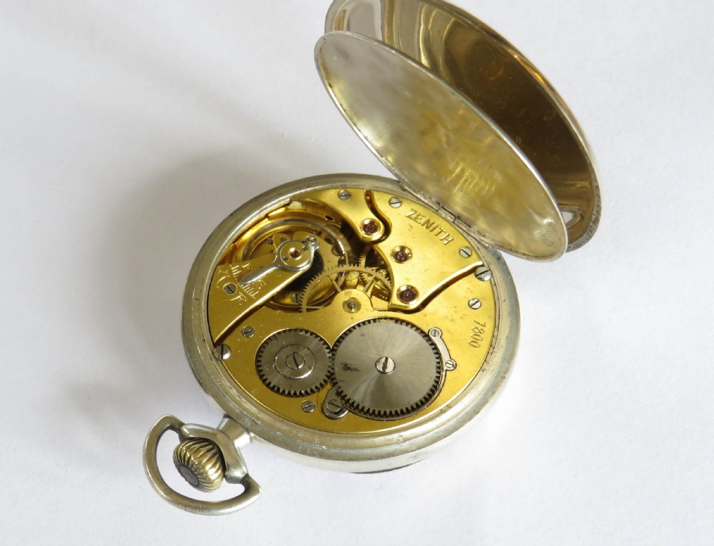 Antique Zenith pocket watch View III