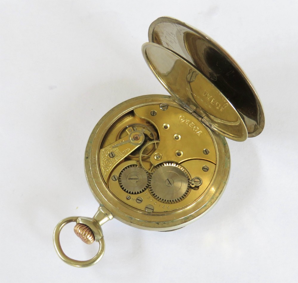 Antique Omega pocket watch, c1914 View IV