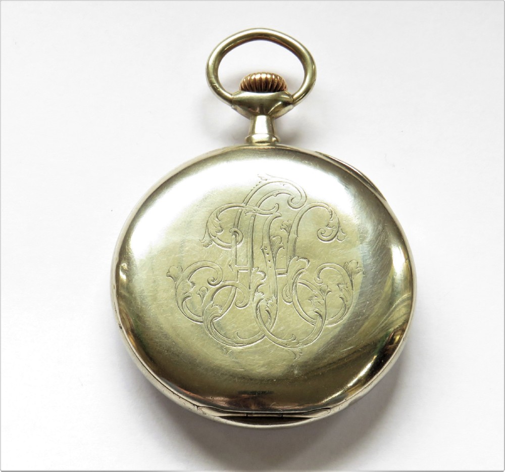 Antique Omega pocket watch, c1914 View V