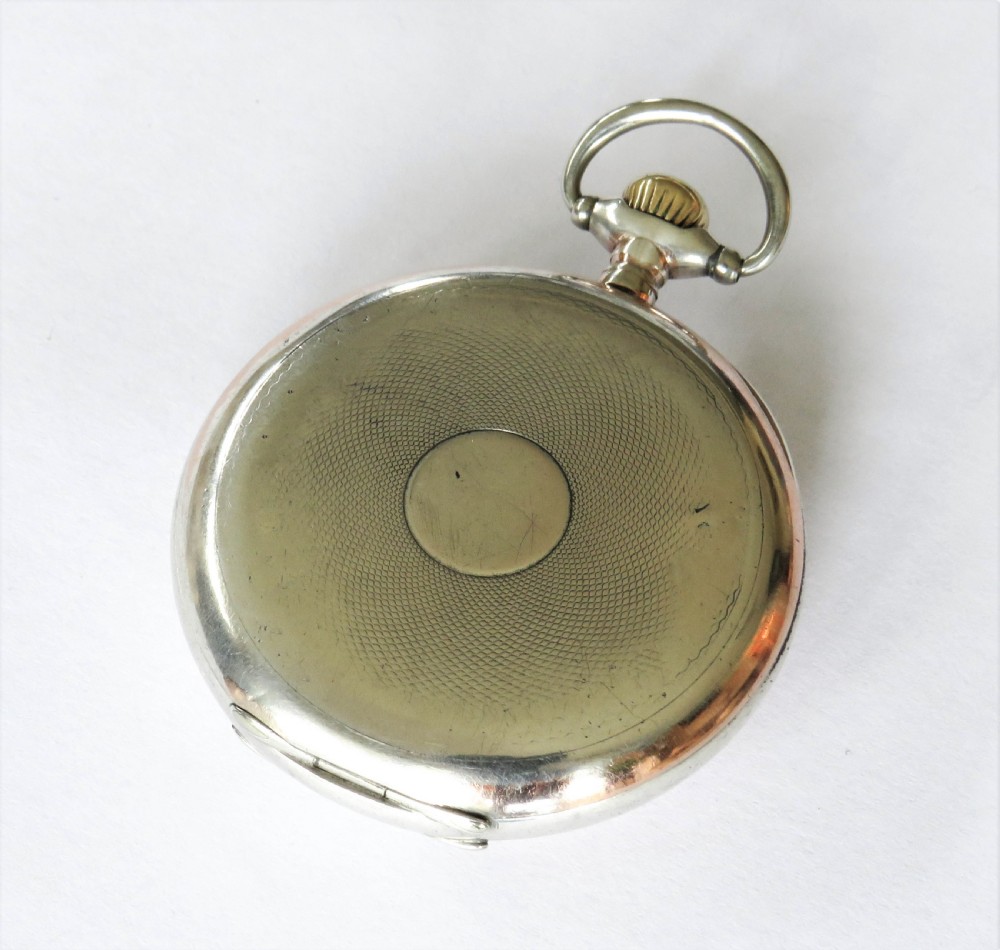 Antique Omega pocket watch, c1917 View V