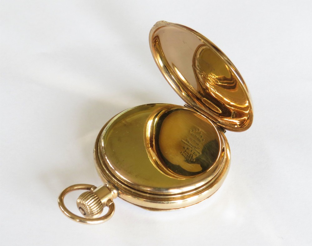 1930s Swiss stem winding pocket watch View III