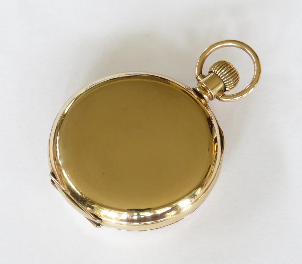 1930s Swiss stem winding pocket watch View IV