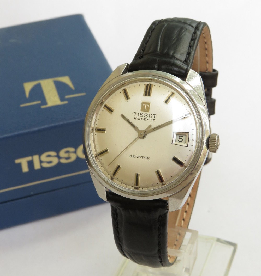 Gents Tissot Visodate Seastar wrist watch, 1969