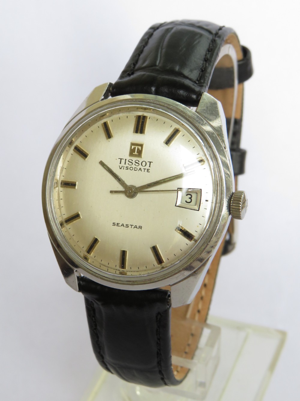 Gents Tissot Visodate Seastar wrist watch, 1969 View II