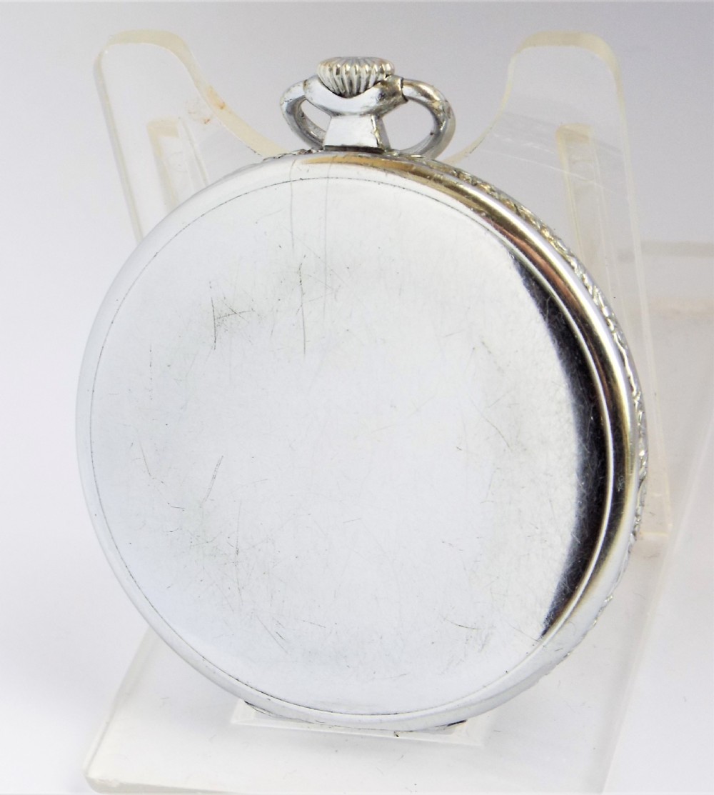 1930s Roamer pocket watch. View III