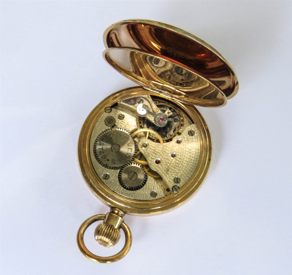 1930s Arden full hunter pocket watch View III