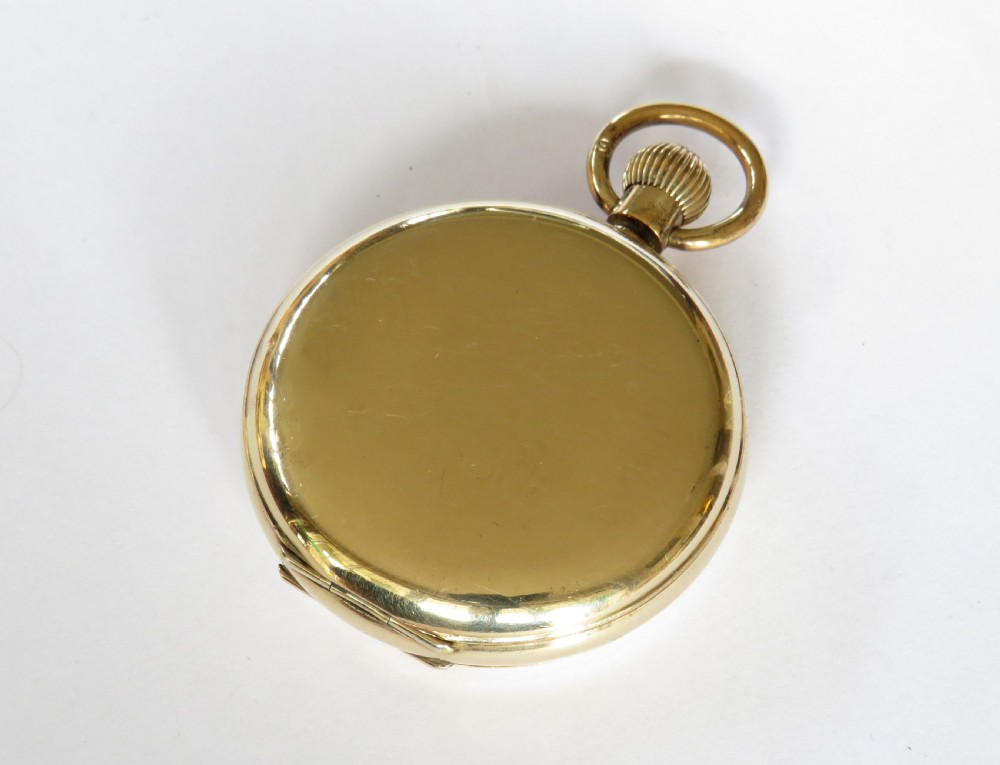 1930s Arden full hunter pocket watch View IV