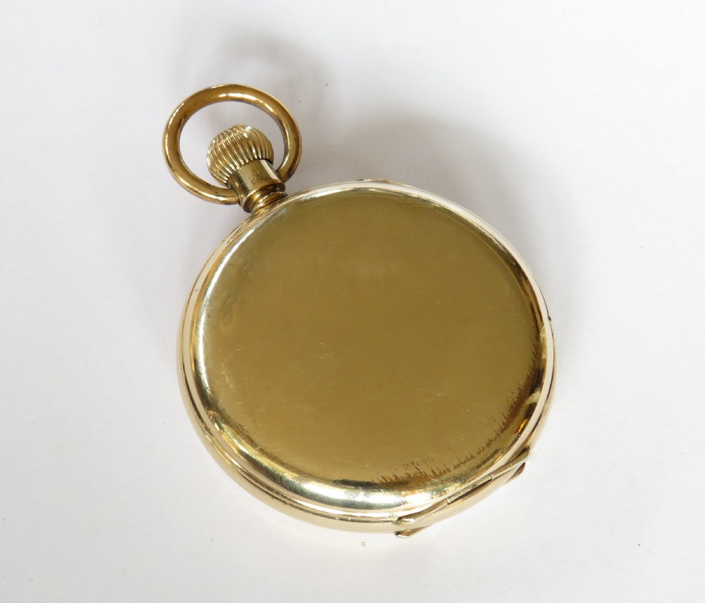 1930s Arden full hunter pocket watch View V