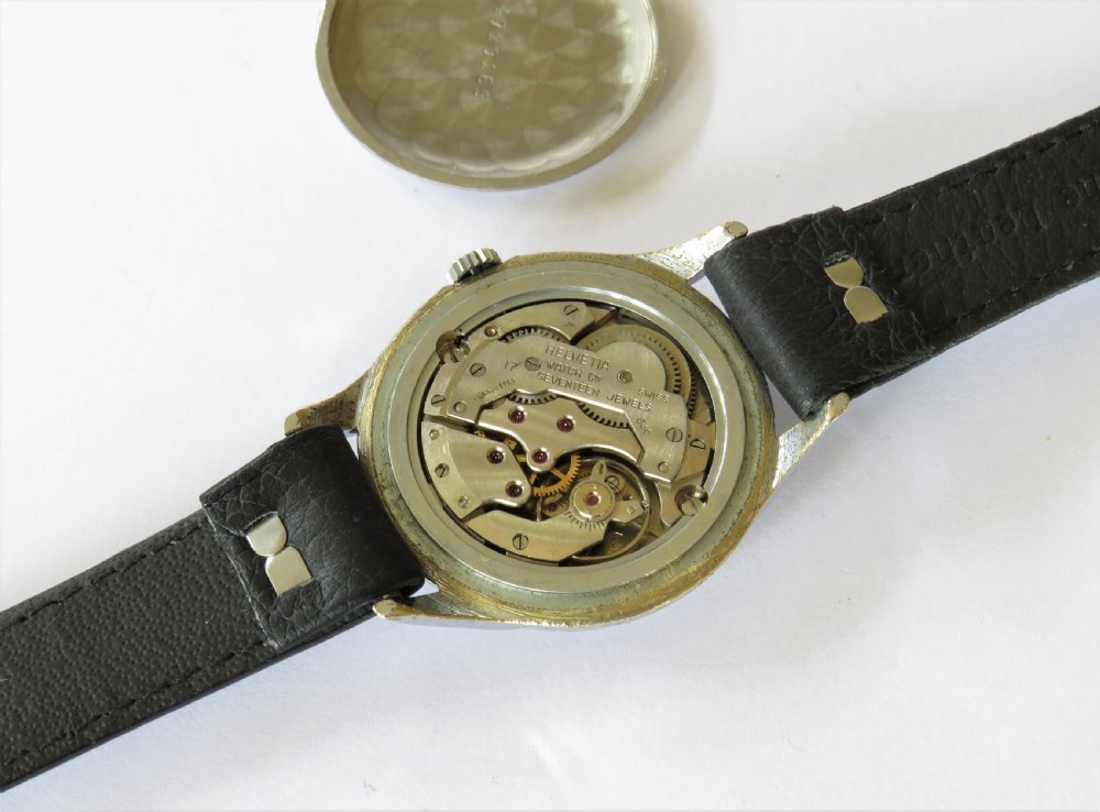 Gents 1950s Helvetia wristwatch View III