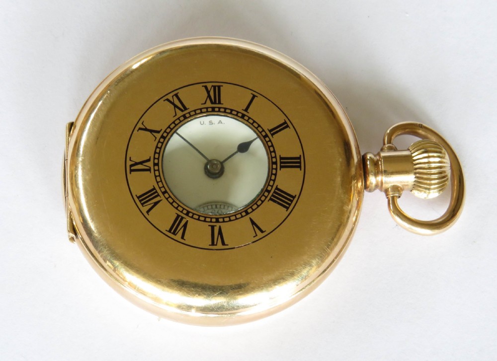 Antique Waltham Royal half hunter pocket watch View II