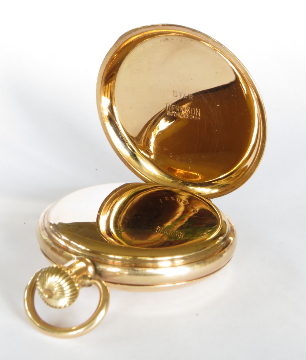 Antique Waltham Royal half hunter pocket watch View IV