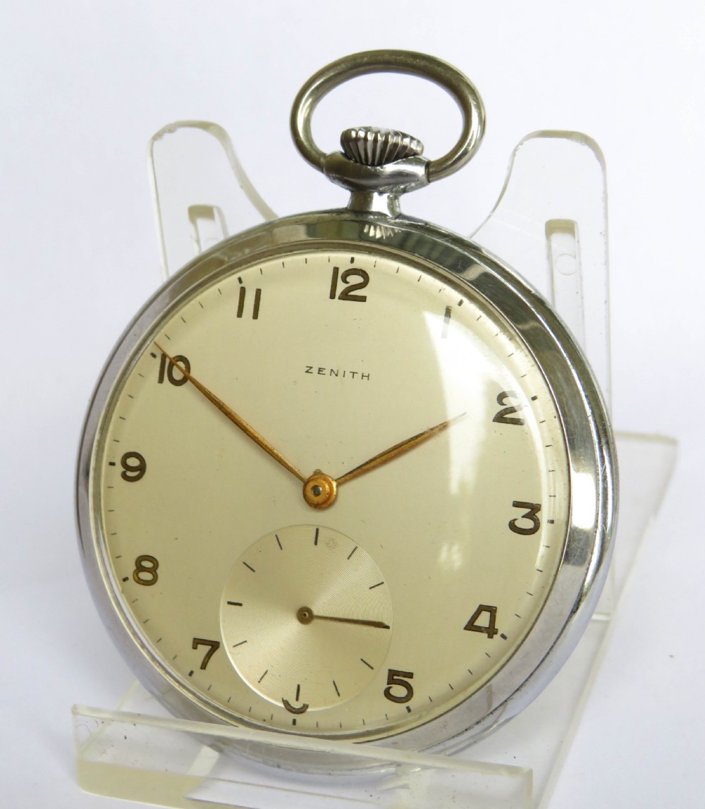 1950s Zenith pocket watch