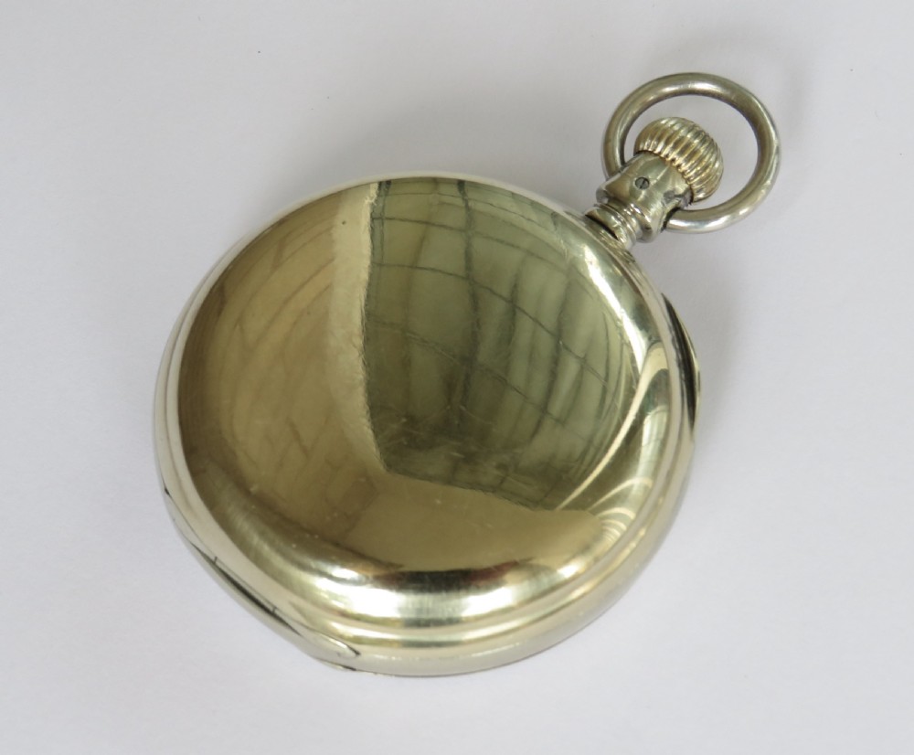 Large antique Longines pocket watch, 1883 View II