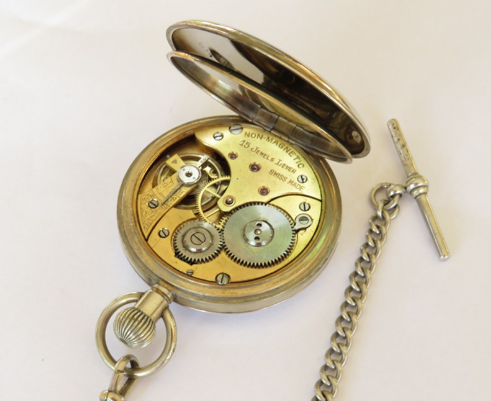 Stubbs & Millar, Dannevirke pocket watch & chain View II