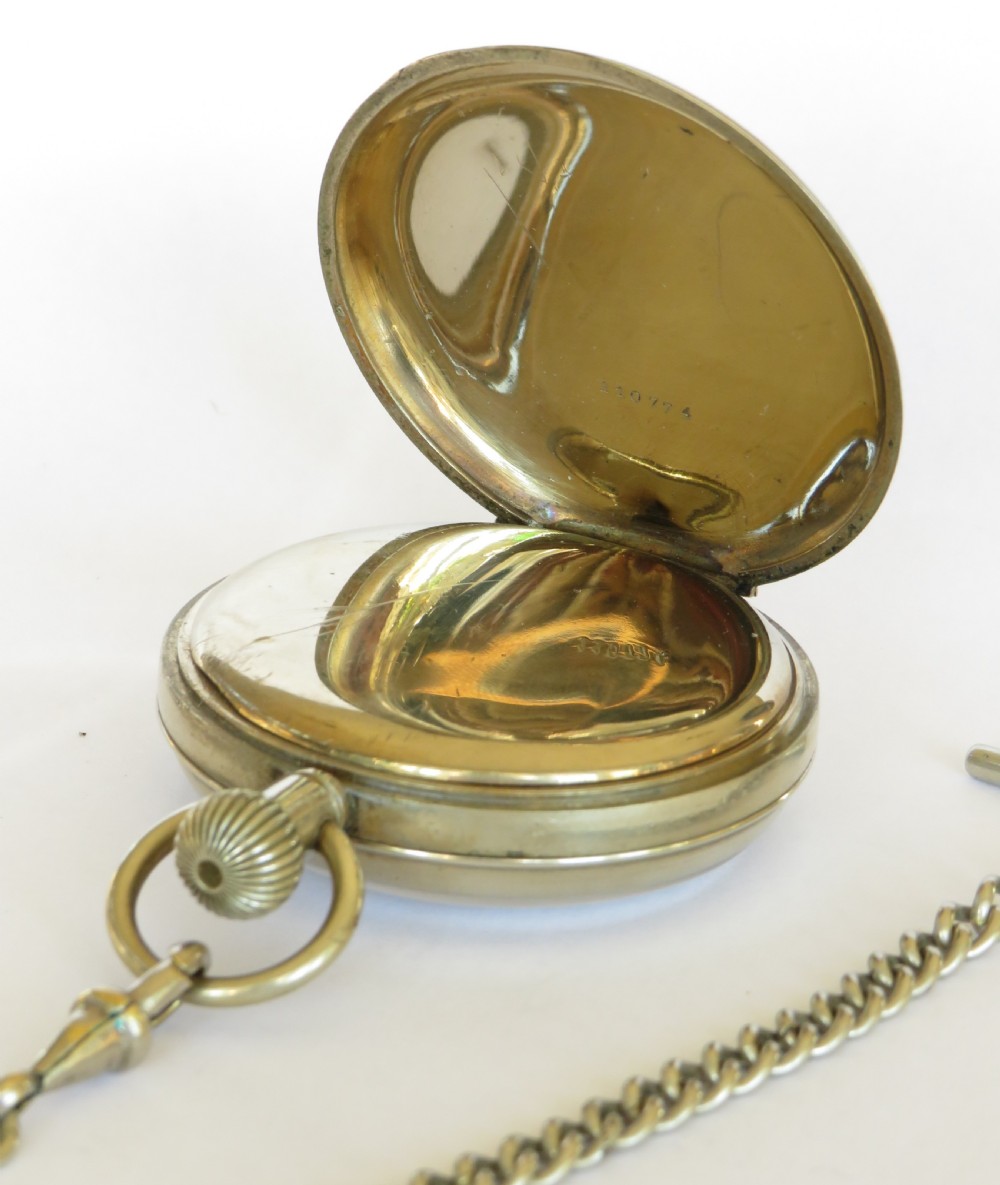 Stubbs & Millar, Dannevirke pocket watch & chain View III