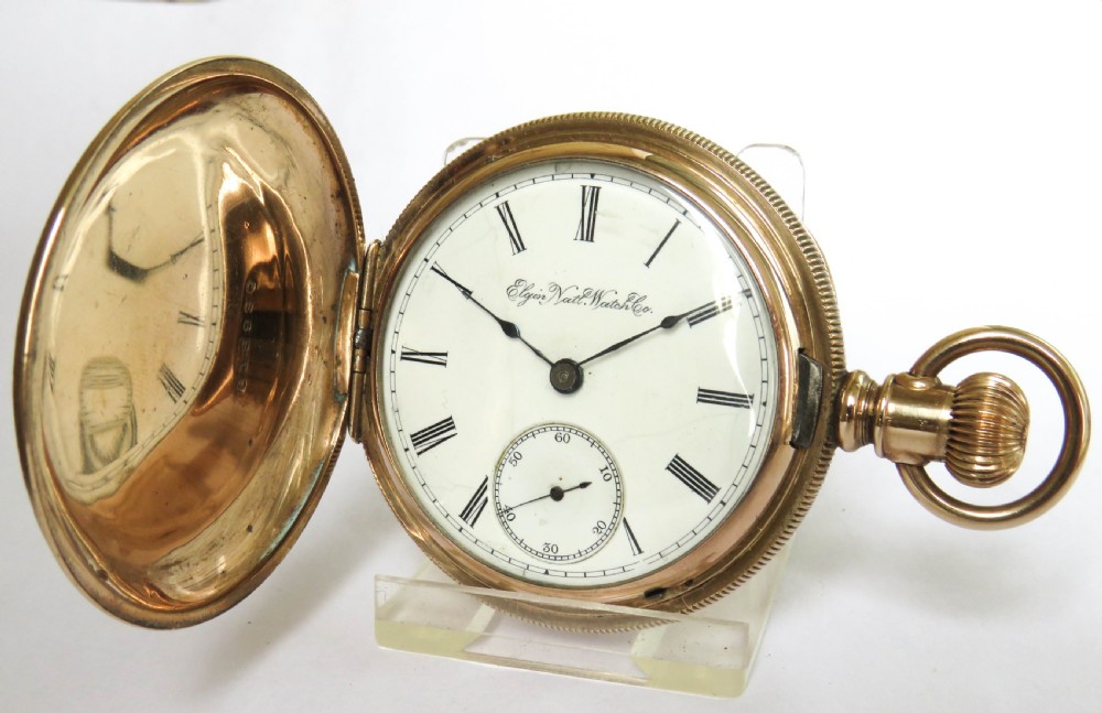 Antique Elgin pocket watch, 1891