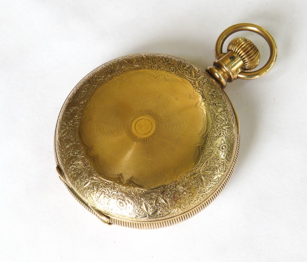 Antique Elgin pocket watch, 1891 View III