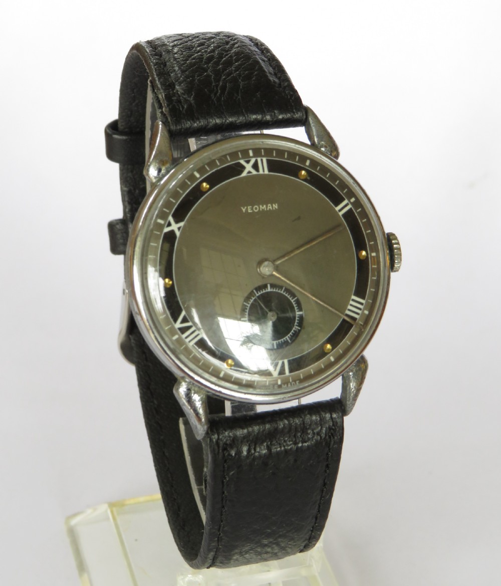 Gents 1940s Yeoman wrist watch View II