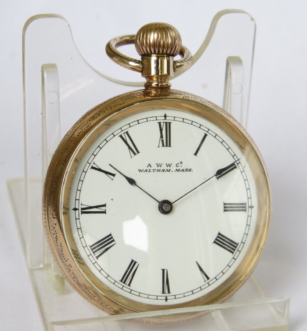 Antique Waltham fob watch, 1897 View II