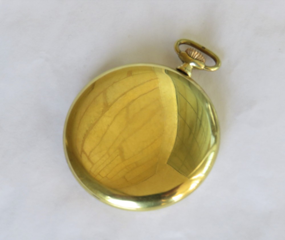 1930s Art Deco pocket watch, super sunburst dial View IV