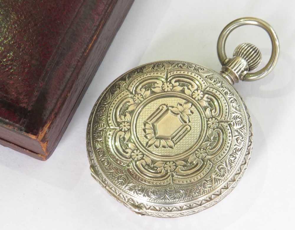 Small silver Waltham Royal hunter pocket watch