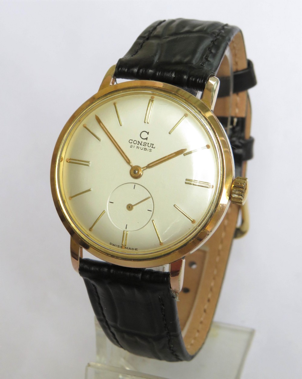 Gents 1960s Consul wrist watch
