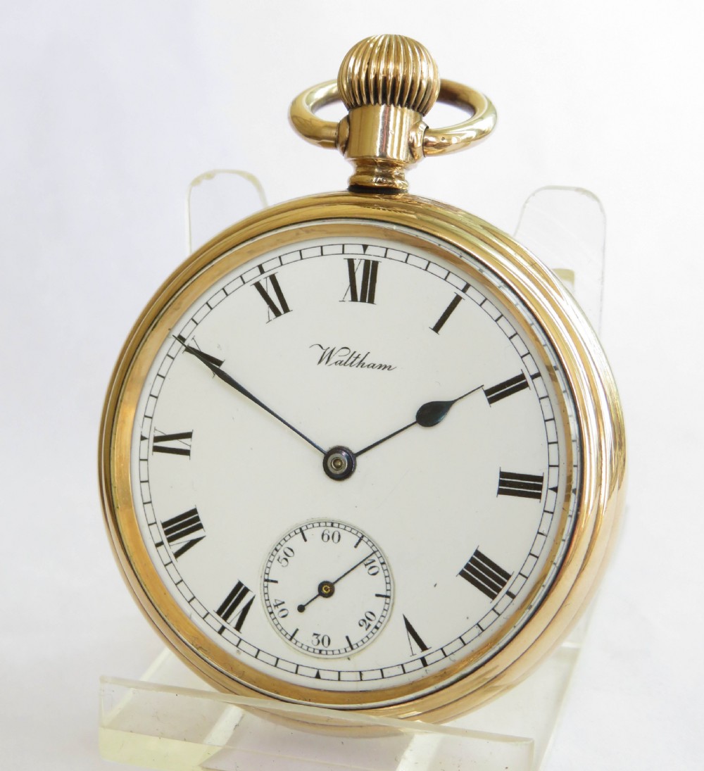 Antique Waltham pocket watch, 1912