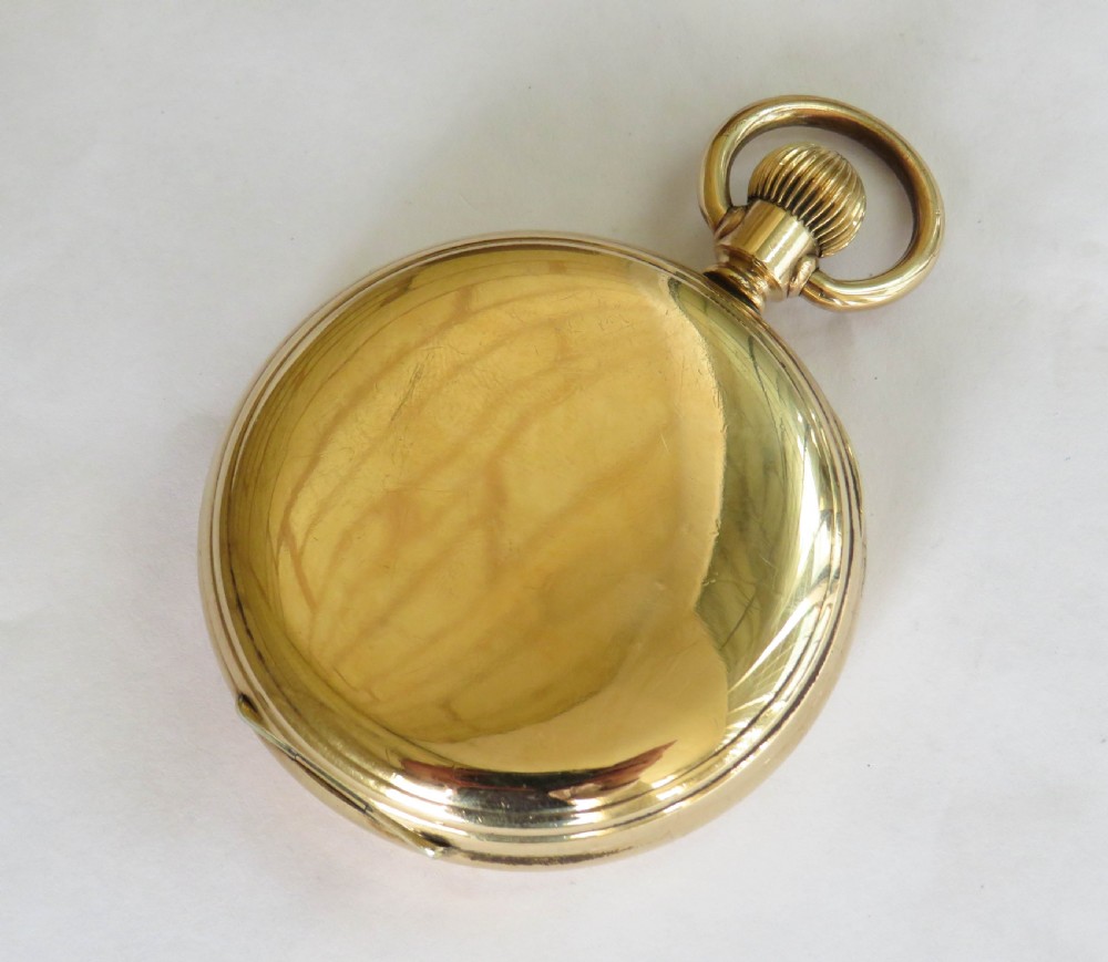 Antique Waltham pocket watch, 1912 View IV