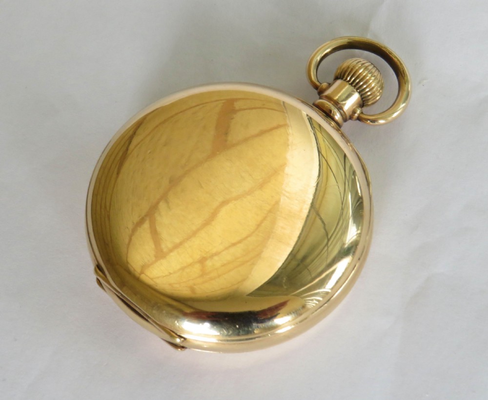 Waltham Vanguard rail road grade pocket watch View III