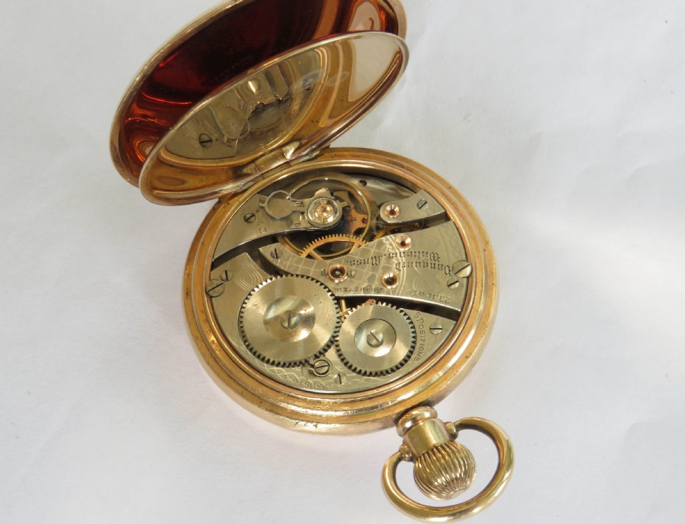 Waltham Vanguard rail road grade pocket watch View IV