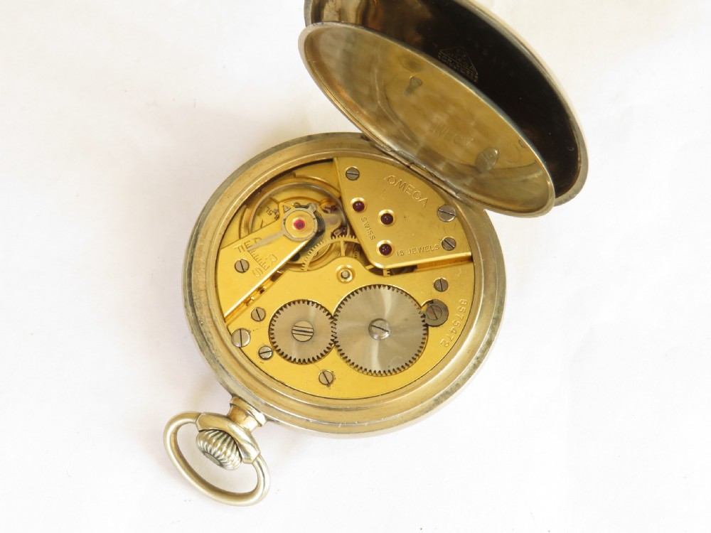 Vintage 1930s Omega pocket watch View IV