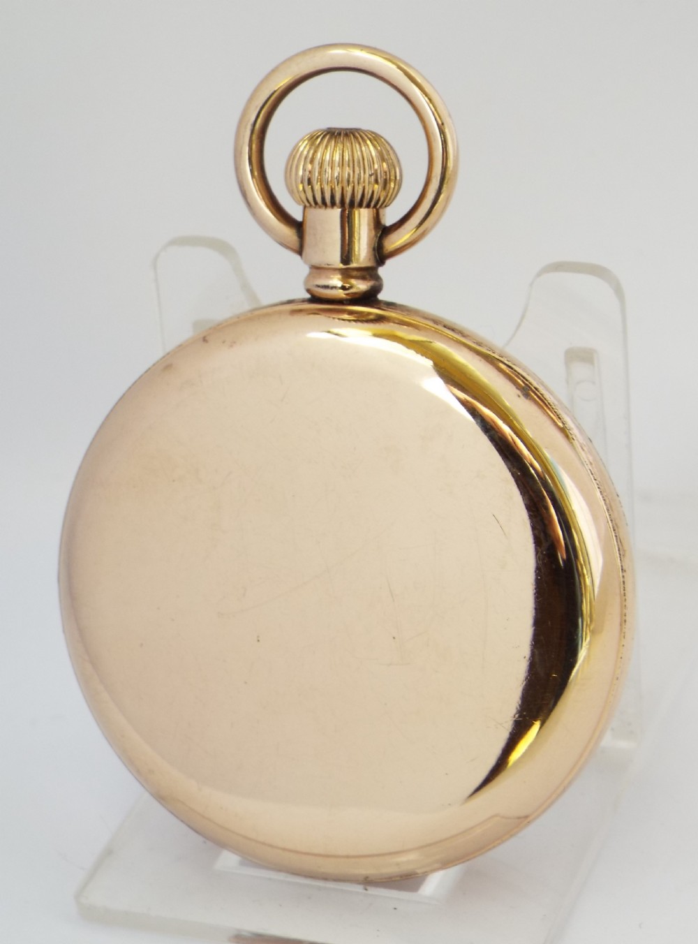 1930s Record stem winding pocket watch. View II