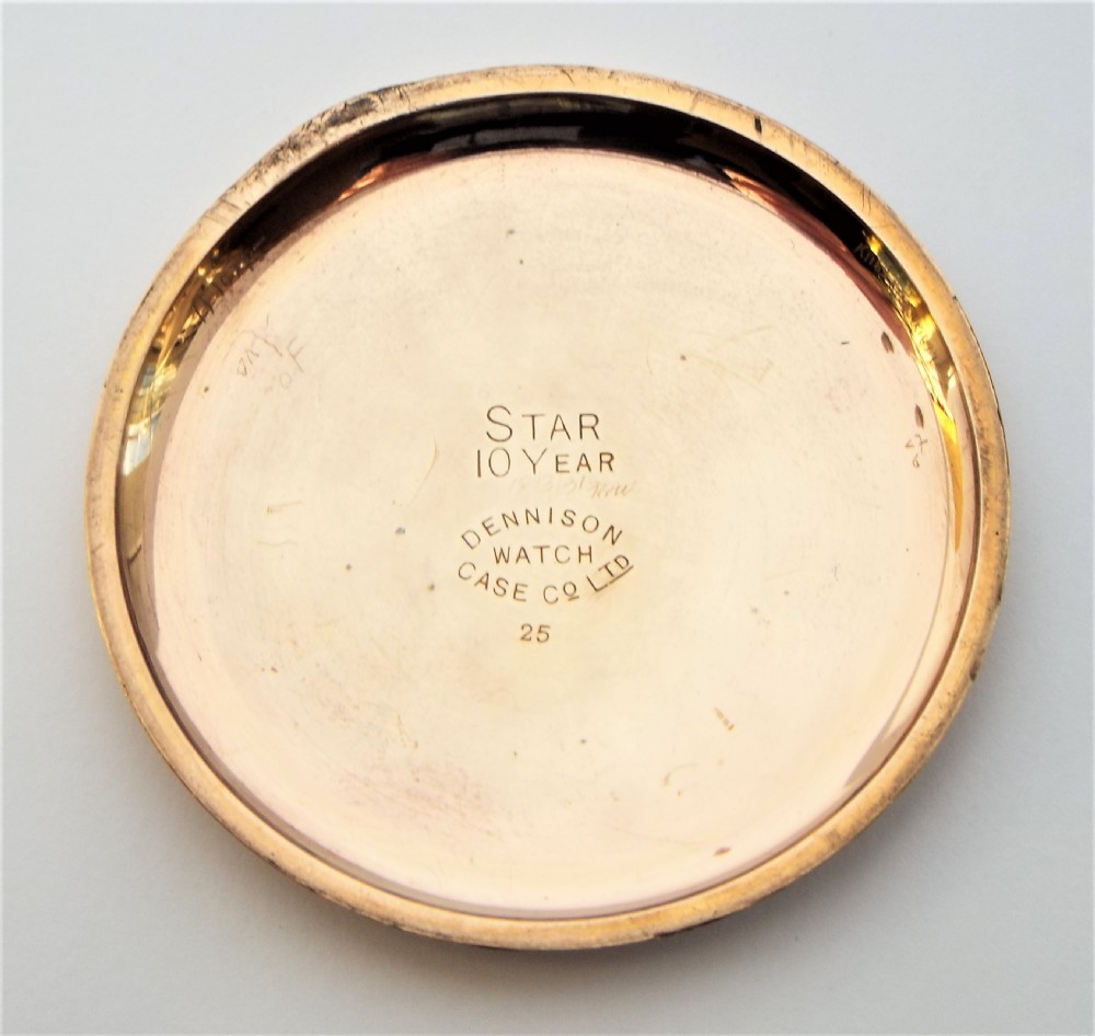 1930s Record stem winding pocket watch. View IV