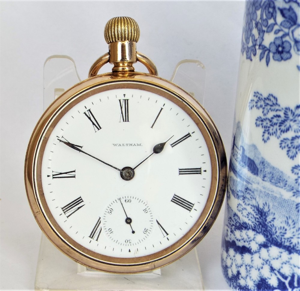 Antique 1897 Waltham pocket watch.