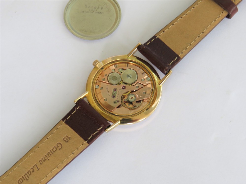 Gents Fortis Streamline wrist watch, c1960 View III