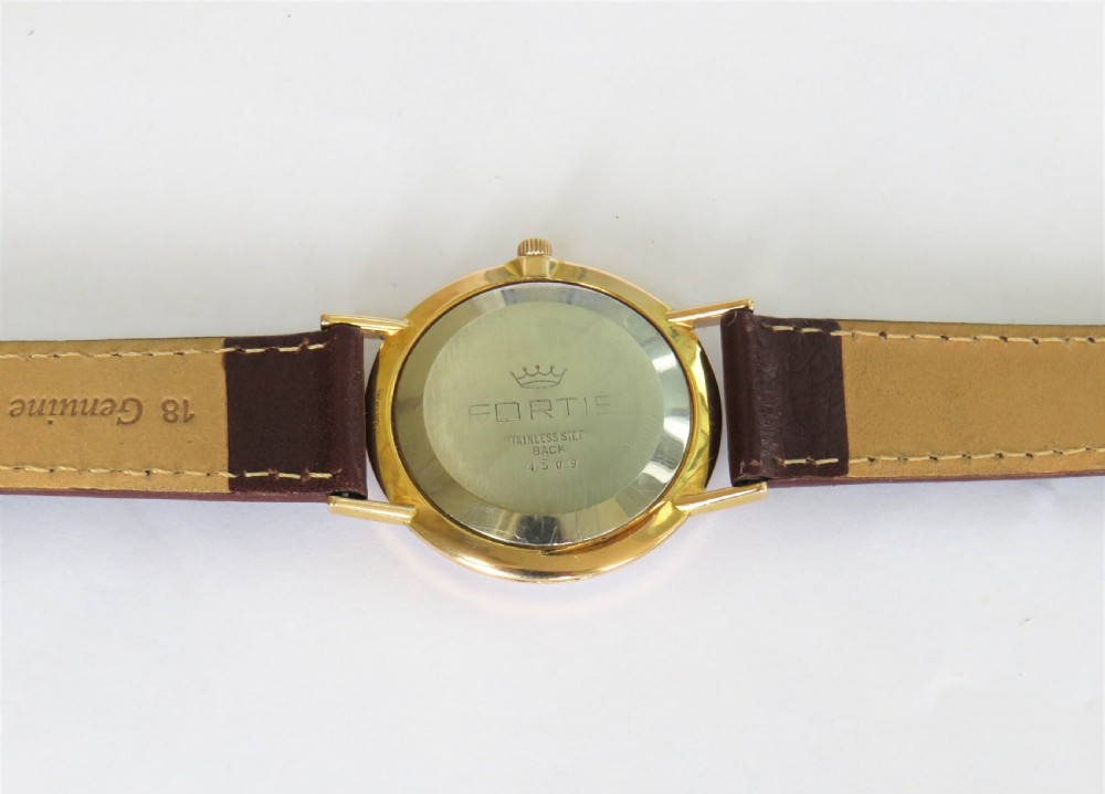 Gents Fortis Streamline wrist watch, c1960 View IV
