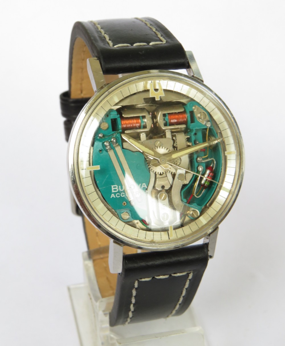 Gents Bulova Accutron Spaceview, 1967 View II