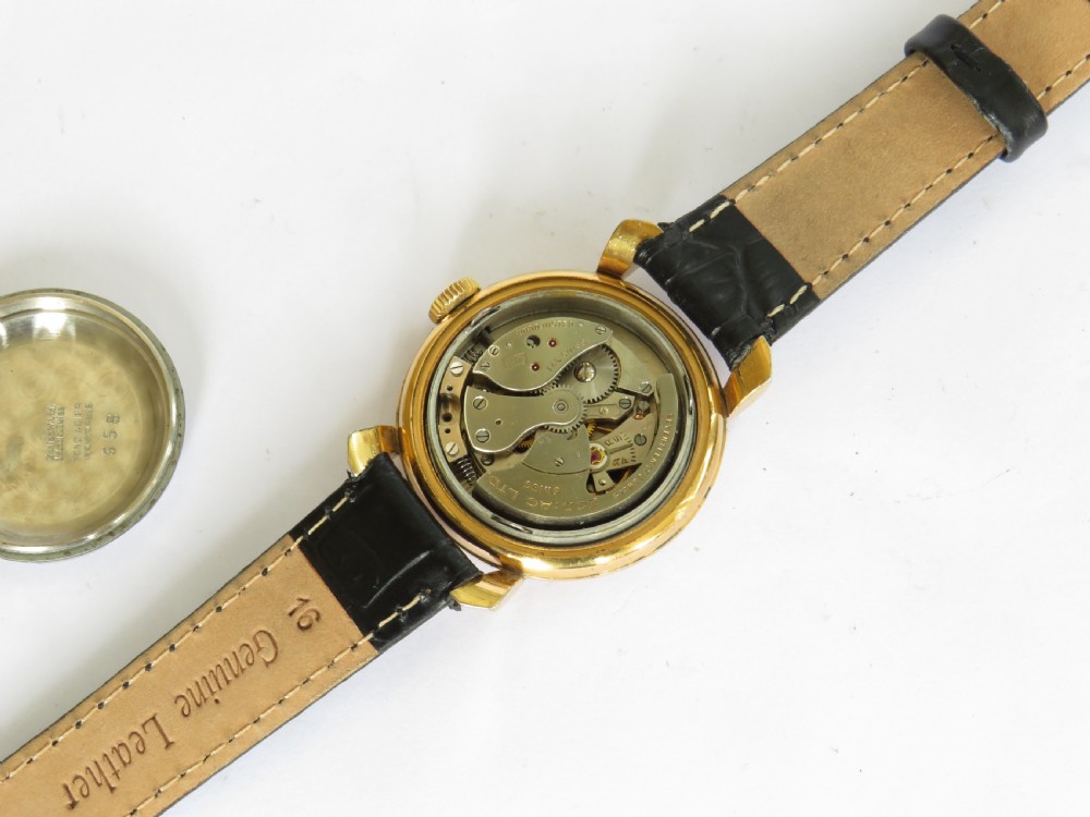 Gents 1940s Zodiac Strong bumper automatic wrist watch View III