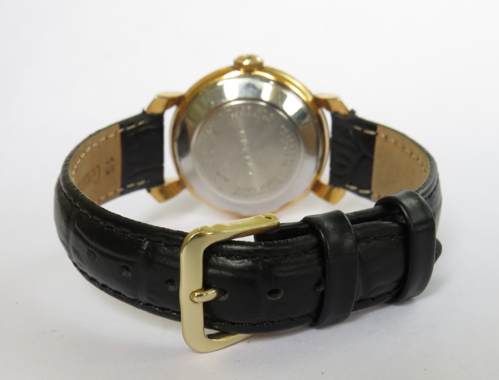 Gents 1940s Zodiac Strong bumper automatic wrist watch View V