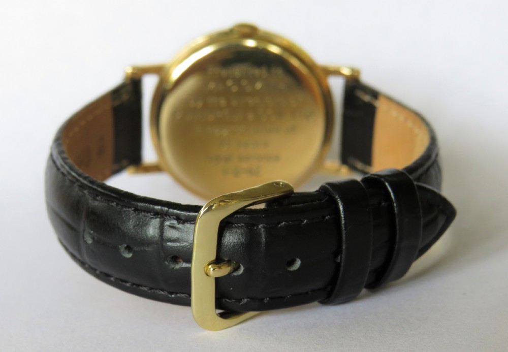 Gents 9ct gold Certina wrist watch, 1960 View IV
