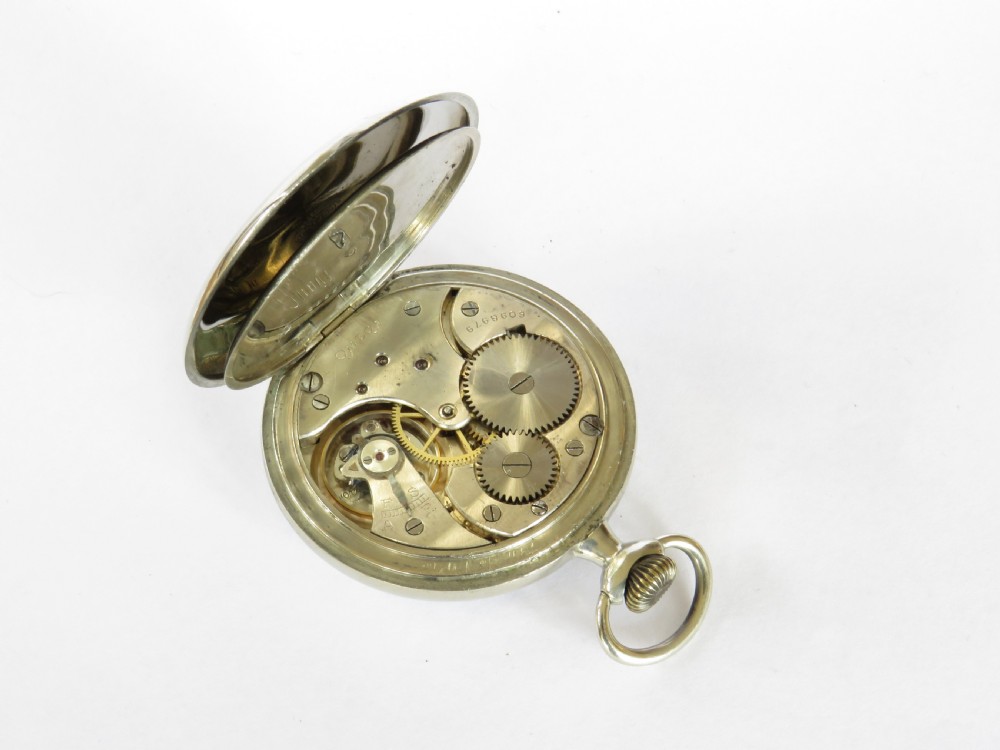 Antique Omega pocket watch, 1924 View III