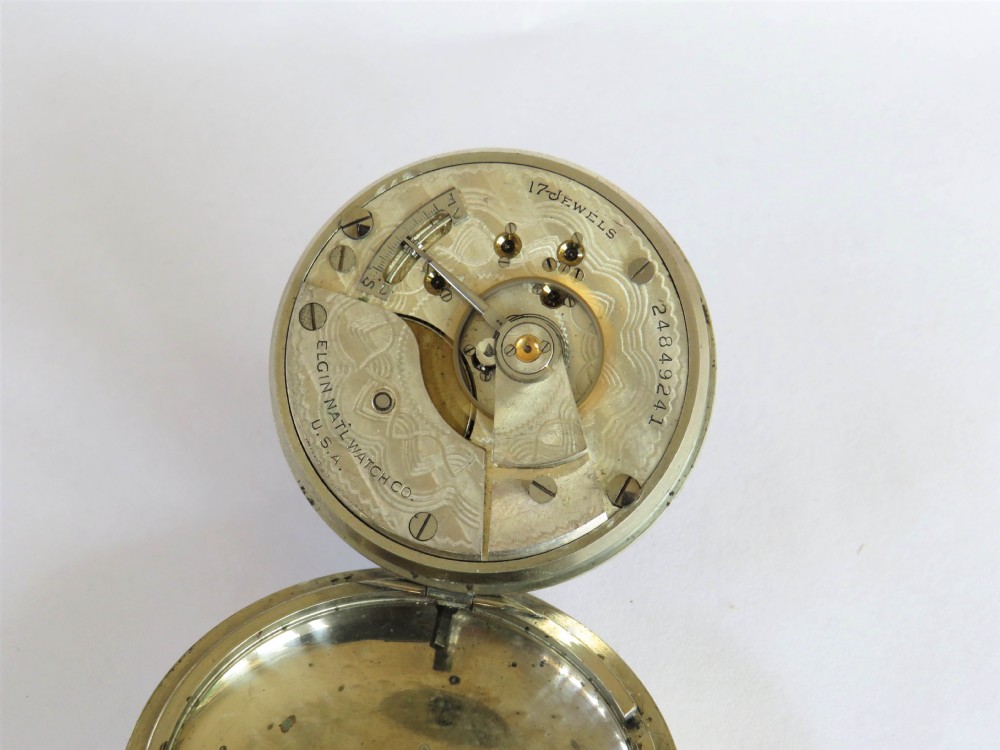 Antique Elgin pocket watch View III